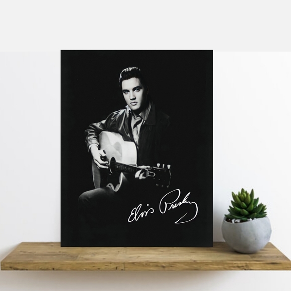 Elvis Presley Art unframed 11x8.5 Poster print Premium Quality - Picture 1 of 4